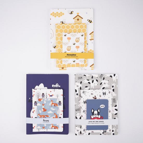 Animal Series Sewing binding notebook suit